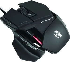 MadCatz Cyborg R.A.T. 3 Gaming Mouse, schwarz matt, USB