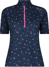 CMP Fahrrad Trikot kurzarm blau (Damen)