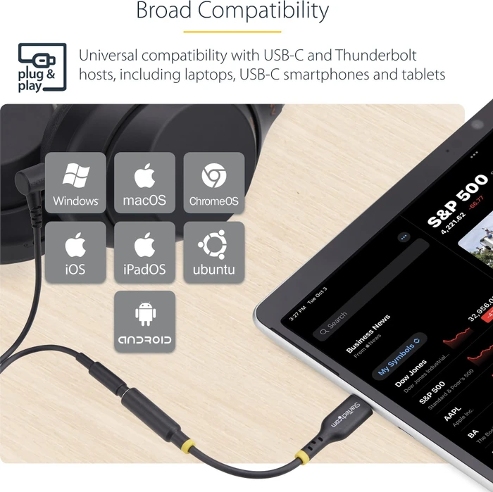 StarTech USB-C auf 3.5mm-Klinke Audio Adapter