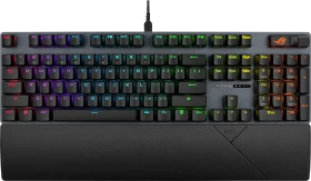 ASUS ROG Strix Scope II X, PBT, LEDs RGB, hot-swap, ROG NX SNOW V2, USB, US (90MP03XF-BKUA20)