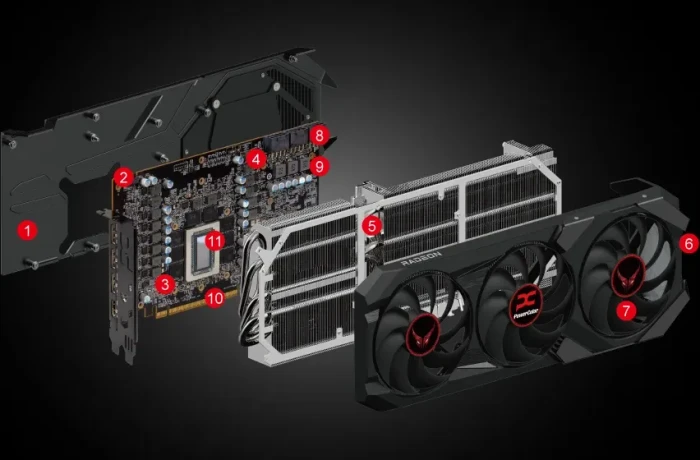 PowerColor Red Devil Radeon RX 9070 XT Limited Edition, 16GB GDDR6, HDMI, 3x DP