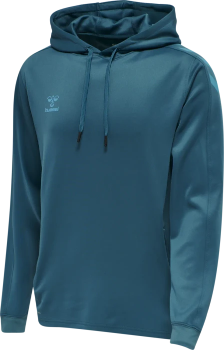 hummel Core XK Poly Sweat Hoodie blue coral (Herren)