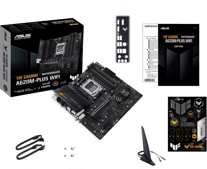 ASUS TUF Gaming A620M-Plus WIFI (AMD AM5)