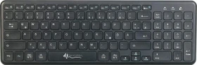 GeneralKeys Multi-Device-Funktastatur, schwarz, USB/Bluetooth, DE (PX2443)