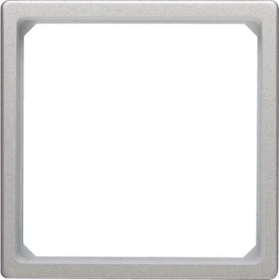 Berker Q.1/Q.3 Adapterring für Zentralstück 50x50mm, alu samt, lackiert