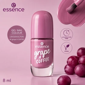 Essence gel nail colour Nagellack 44 grape a coffee, 8ml