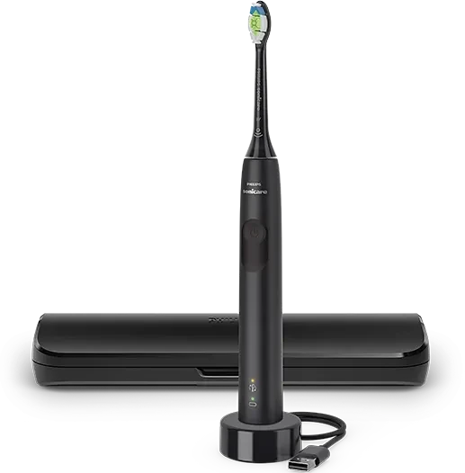 Philips HX3683/54 Sonicare Series 4100 schwarz + Etui