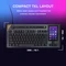 Turtle Beach Command Series KB7 TKL, schwarz, LEDs RGB, Low-Profile TITAN Hall-Effect, USB, UK Vorschaubild