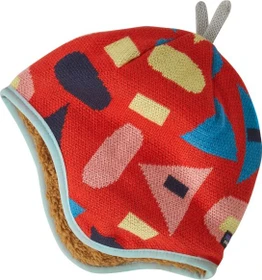 Patagonia Baby Reversible Mütze forest being: sizzle red (Junior)