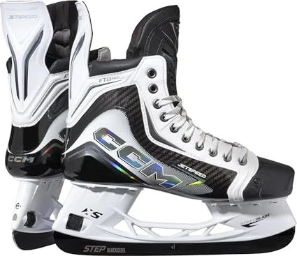 CCM Jetspeed FT8 Pro Intermediate Eishockeyschuhe weiß