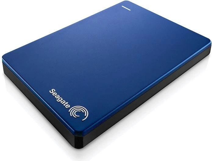 Seagate Backup Plus Slim Portable, blau, 1TB, USB 3.0 Micro-B
