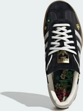 adidas Gazelle Bold core black/off white/eqt yellow (Damen)