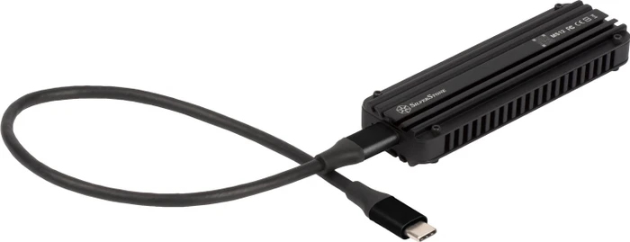 SilverStone MS12, M.2 SSD, USB-C 3.2