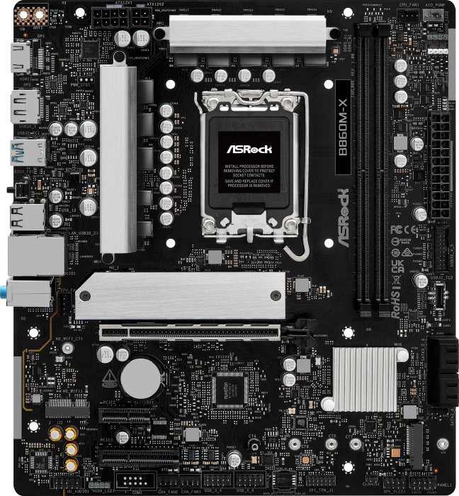 ASRock B860M-X (Intel 1851)