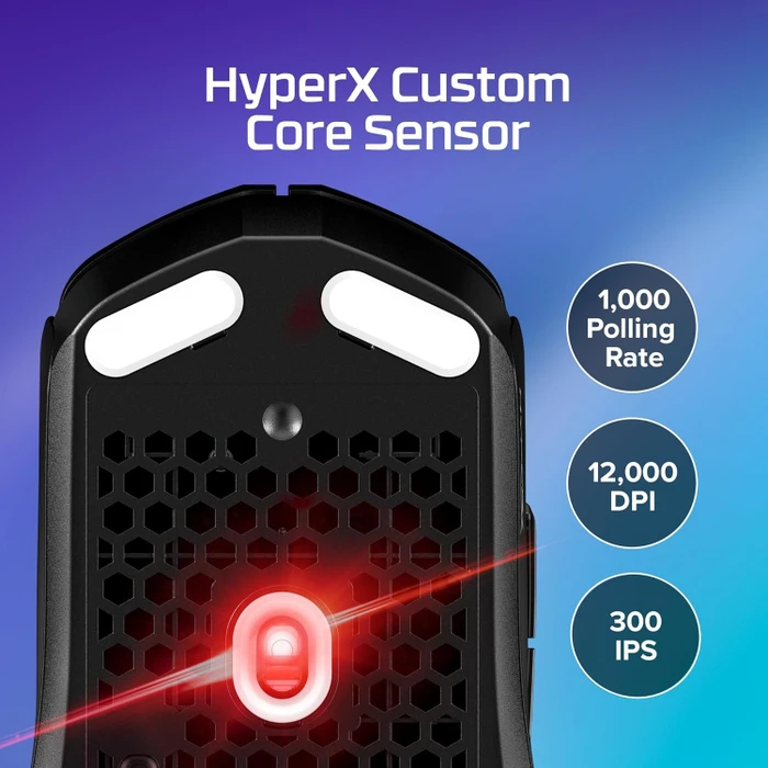 HP HyperX Pulsefire Haste 2 Core Wireless weiß, USB/Bluetooth