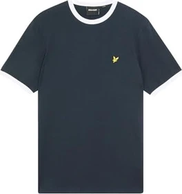 Lyle & Scott Ringer T-Shirt kurzarm dark navy/white (Herren)