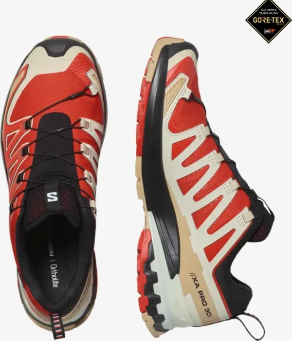 Salomon XA Pro 3D V9 GTX aurora red/safari/white (Herren)