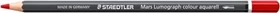 Staedtler Mars Lumograph colour aquarell 104 Aquarellstift dunkelrot, Kartonetui, 6er-Pack