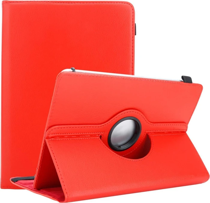 Cadorabo Schutzhülle 360° für Fire HD 10 2017 (7. Generation), rot
