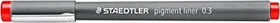 Staedtler Pigmentliner 308 0.3mm rot, 10er-Pack
