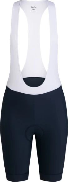 Rapha Core Bibshort Fahrradhose kurz dark navy/white (Damen)