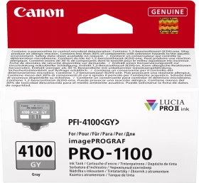 Canon Tinte PFI-4100GY grau