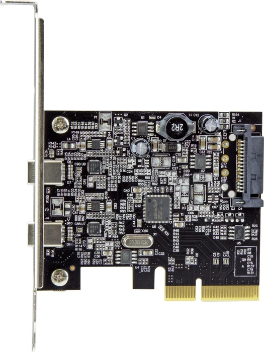 StarTech USB-Controller, 2x USB-C 3.1, PCIe 3.0 x4