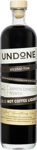 Undone Barista Espresso Aperitif This is not Coffee Liqueur 700ml