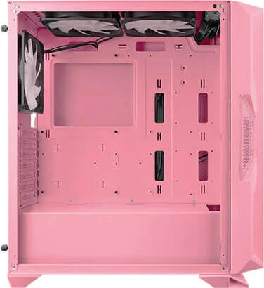 Antec NX800 pink, Glasfenster