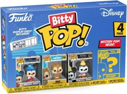 FunKo Bitty Pop! - Disney - 4-Pack