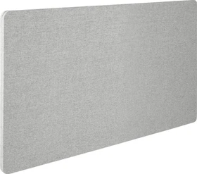 HJH Office Flexmiut D Tischtrennwand, grau, 120x62cm