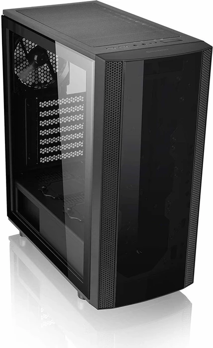 Thermaltake Versa J25 TG, schwarz, Glasfenster