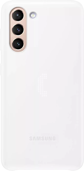 Samsung LED Cover für Galaxy S21 weiß