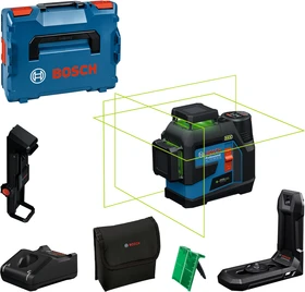 Bosch Professional GLL 12V-100-33 CG Akku-/Batterie-Linienlaser inkl. L-Boxx + Akku 2.0Ah