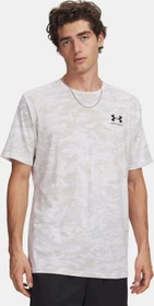 Under Armour ABC Camo Funktionsshirt kurzarm white/mod gray (Herren)