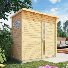 Bertilo Pentus 1 Gartenhaus 234x115cm natur