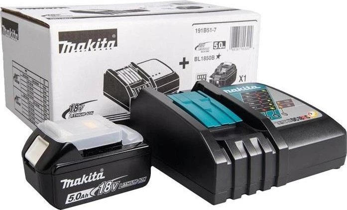 Makita Powersource-Kit Starterset 18V, 5.0Ah, Li-Ionen, 1 Akku [5.0Ah] [90Wh]