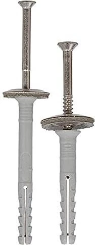 fischer N 6x60/30 S D A2 Nageldübel Schrauben/Dübel-Sortiment, 50 Stück