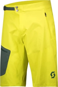 Scott Explorair Light Laufhose kurz sulphur yellow/smoked green (Herren)