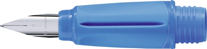 STABILO EASYbuddy Griffstück mit Ersatzfeder Anfänger RH, blau