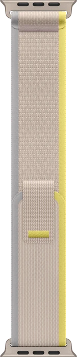 Apple Trail Loop S/M für Apple Watch Ultra (49mm) gelb/beige