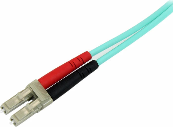 StarTech LWL Duplex Kabel, OM3, 2x LC Stecker/2x SC Stecker, 1m, türkis