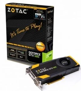 Zotac GeForce GTX 680, 4GB GDDR5, 2x DVI, HDMI, DP