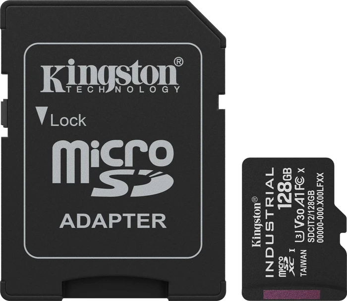 Kingston Industrial Temperature Gen2 SDCIT2, microSD UHS-I U3, A1, V30