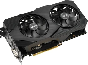 ASUS Dual GeForce GTX 1660 Ti Advanced EVO, DUAL-GTX1660TI-A6G-EVO, 6GB GDDR6, DVI, 2x HDMI, DP