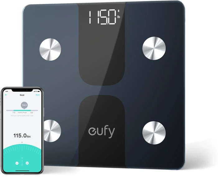 eufy BodySense Smart Scale C1 digitale Körperanalysewaage schwarz