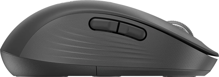 Logitech Signature M650 Large Left, Graphite, Linkshänder, Logi Bolt, USB/Bluetooth