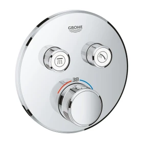 Grohe Grohtherm SmartControl Thermostat mit 2 Ventilen chrom