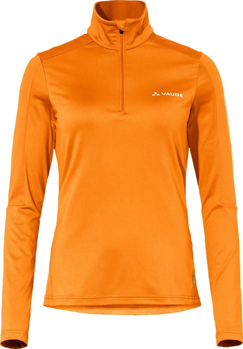 Vaude Livigno Halfzip II Fleece Funktionsshirt langarm kurkuma (Damen)