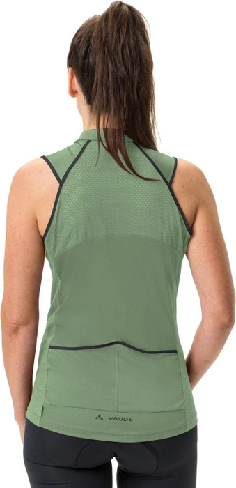 Vaude Posta FZ Trikot ärmellos willow green (Damen)
